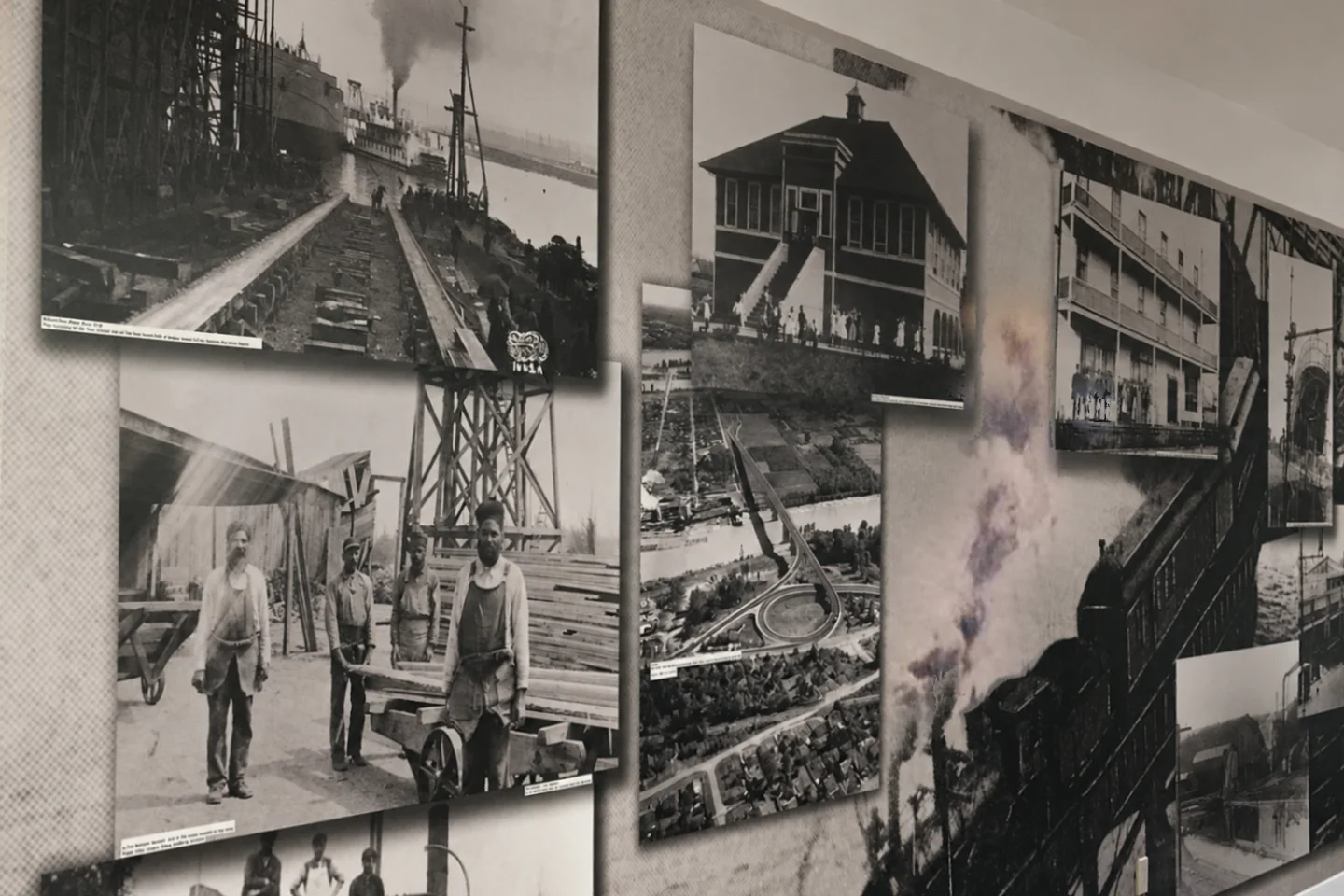 queens hotel heritage-mural
